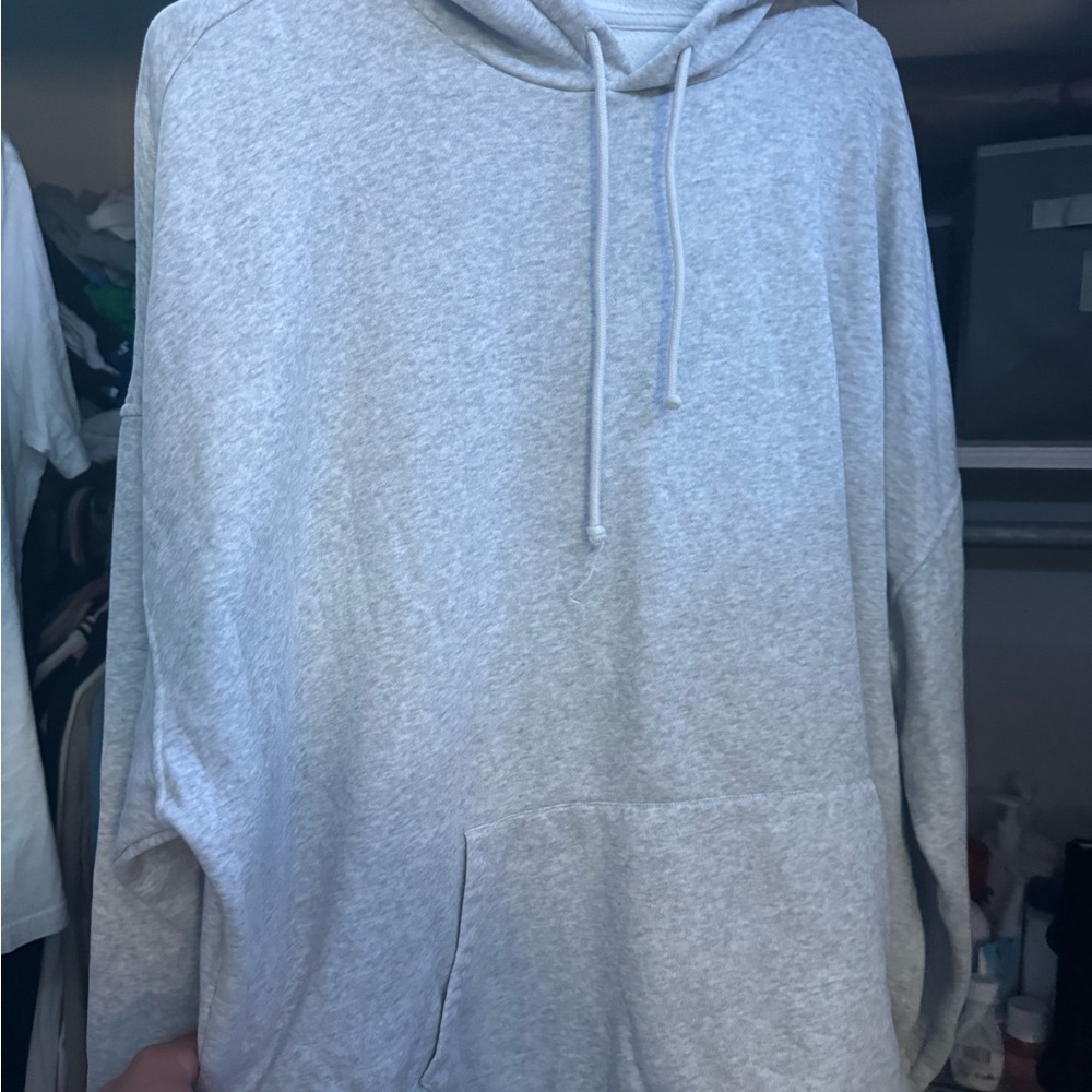 Skims Heather Gray Men's Hoodie